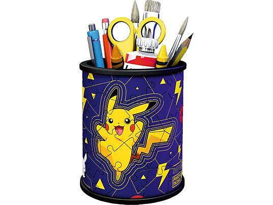 RAVENSBURGER Organiseur de bureau Pokémon Pikachu - Puzzle 3D (Multicolore)