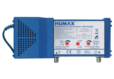 HUMAX HHV 30 Hausanschlussverstärker Zubehör SAT/Kabel/DVB-T | MediaMarkt