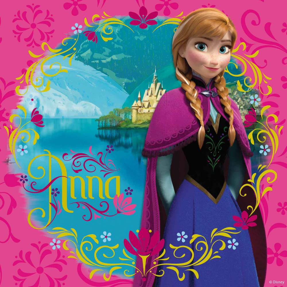 Puzzel Frozen - 3x49 stks