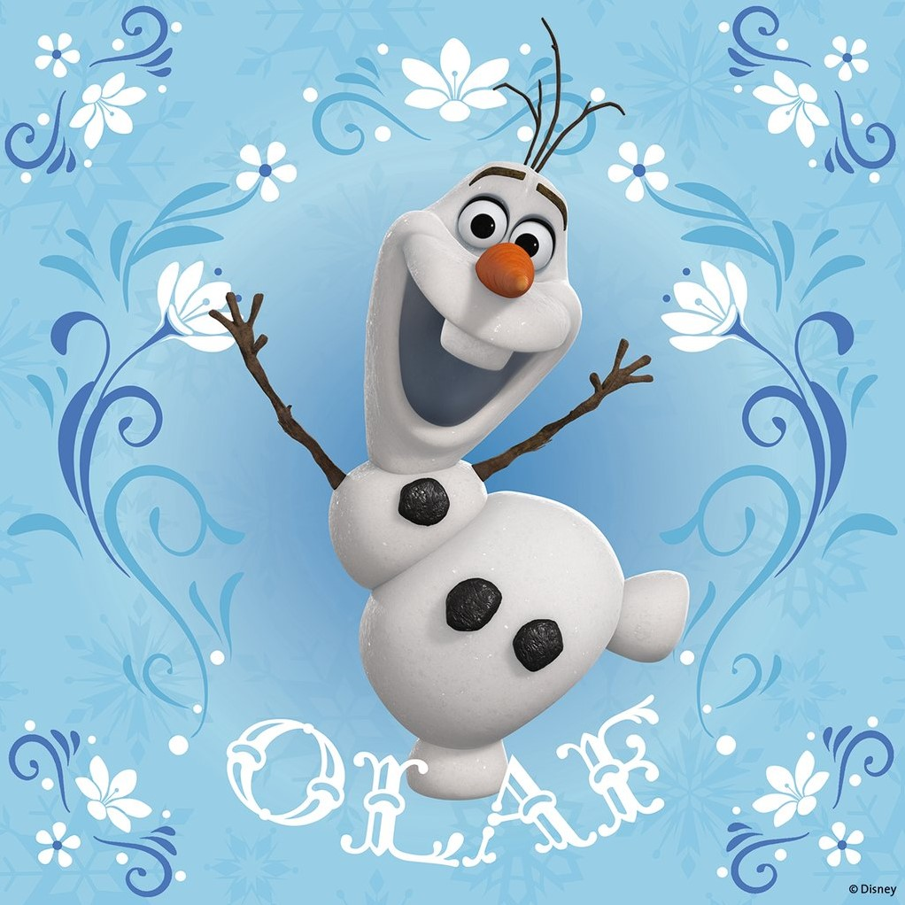 Puzzel Frozen - 3x49 stks