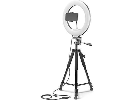 CELLULAR LINE Ring Light Master - Luce anulare a LED (Nero)