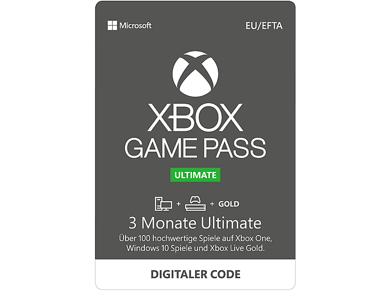 Xbox Game Pass Ultimate 3 Monate Mediamarkt