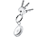 CELLULARLINE Coquille - Étiquette AirTag (Transparent)