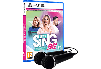 PS5 - Let's Sing 2022 Hits français et internationaux (+2 mics) /F