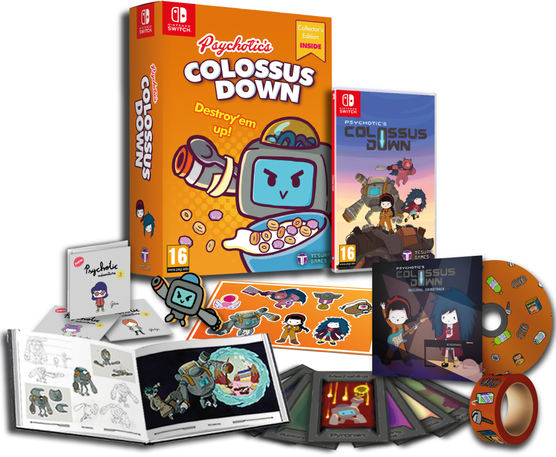 Psychotic's Colossus Down Destroy'em Up Edition FR/UK Switch