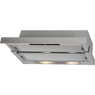 Campana extraíble - Cata TF-5260 X, 3 Velocidades, 325 m³/h, 2 Motores, 65 cm, Inox