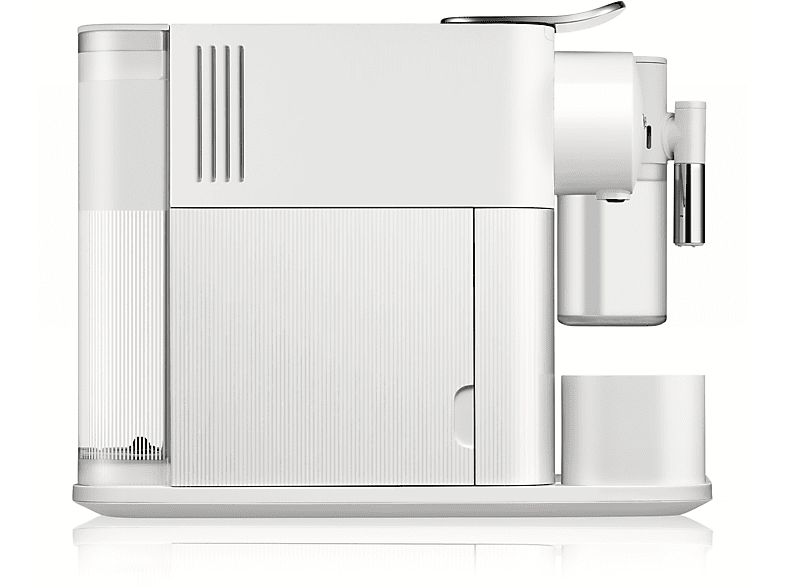 DELONGHI Nespresso Lattissima One EN510.W, 3 Milchrezepte, elegantes Design, schnelle Aufheizzeit, einfache Bedienung, Kapselmaschine Weiß