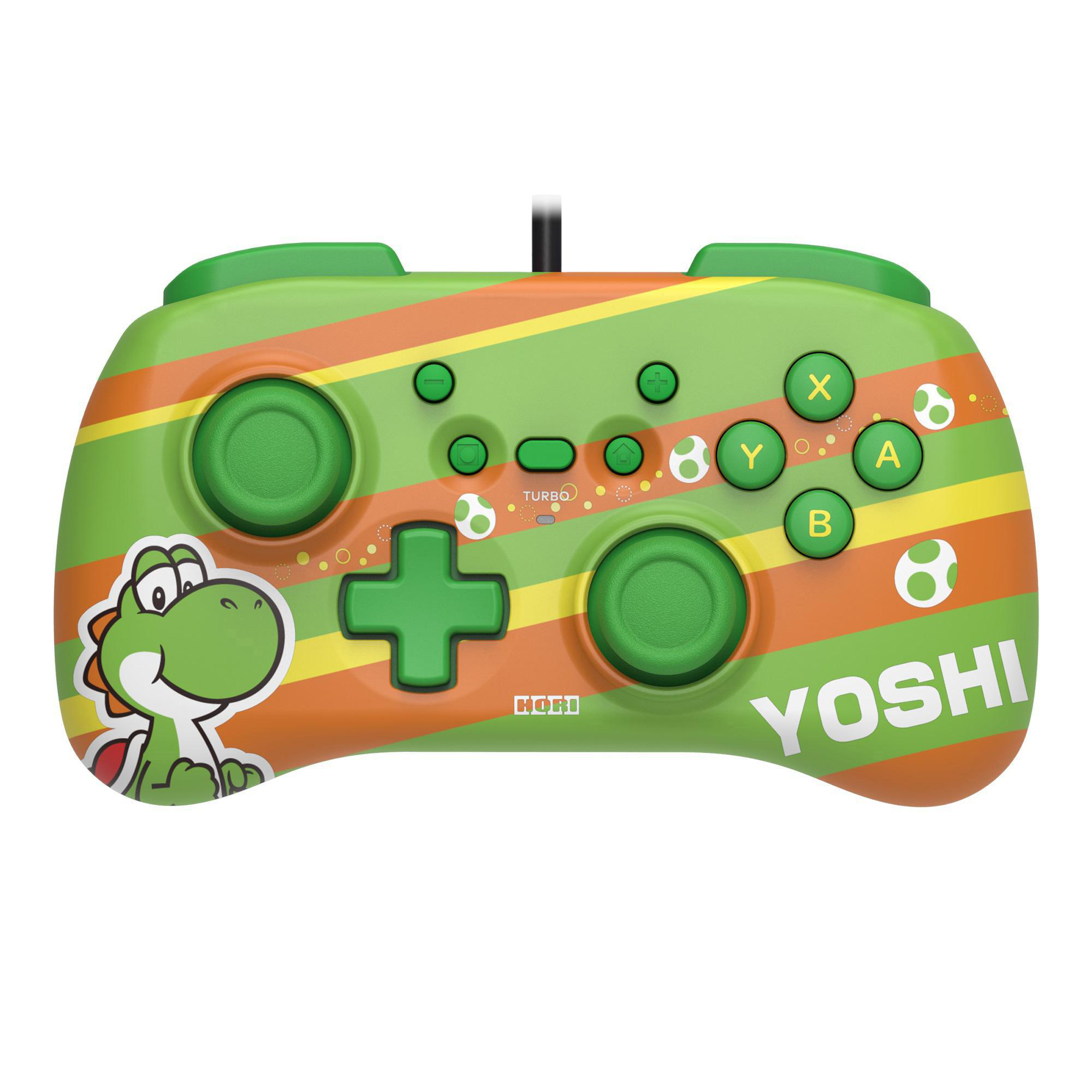 HORI Nintendo Switch Controller - Nintendo Mehrfarbig Controller Mini Yoshi / Joypads Switch für