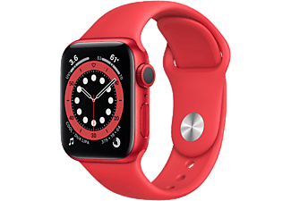 APPLE Watch Series 6 - Aluminium kast Rood 40mm, Sportbandje