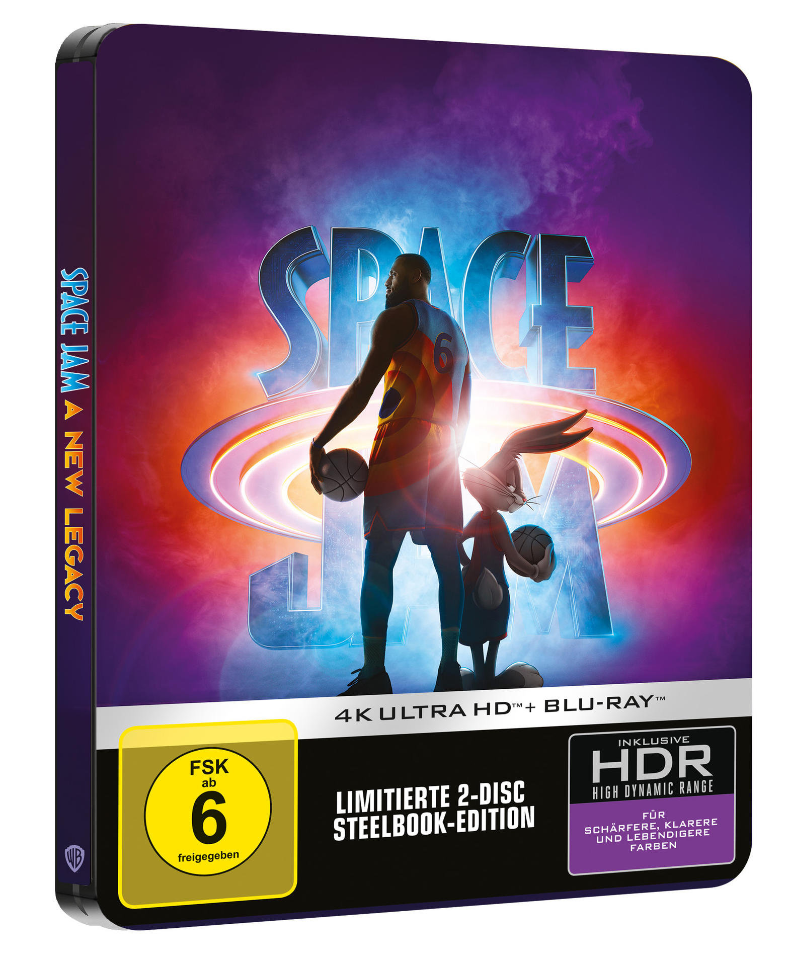 Space Jam: A New Legacy Blu-ray-Cover.