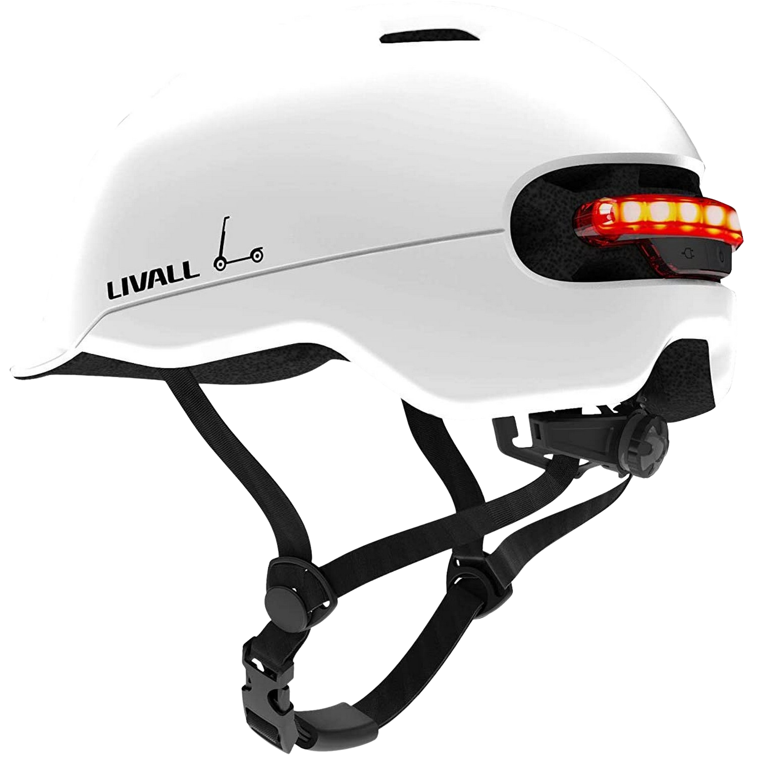 Casco Livall C20 luz trasera talla 56 61