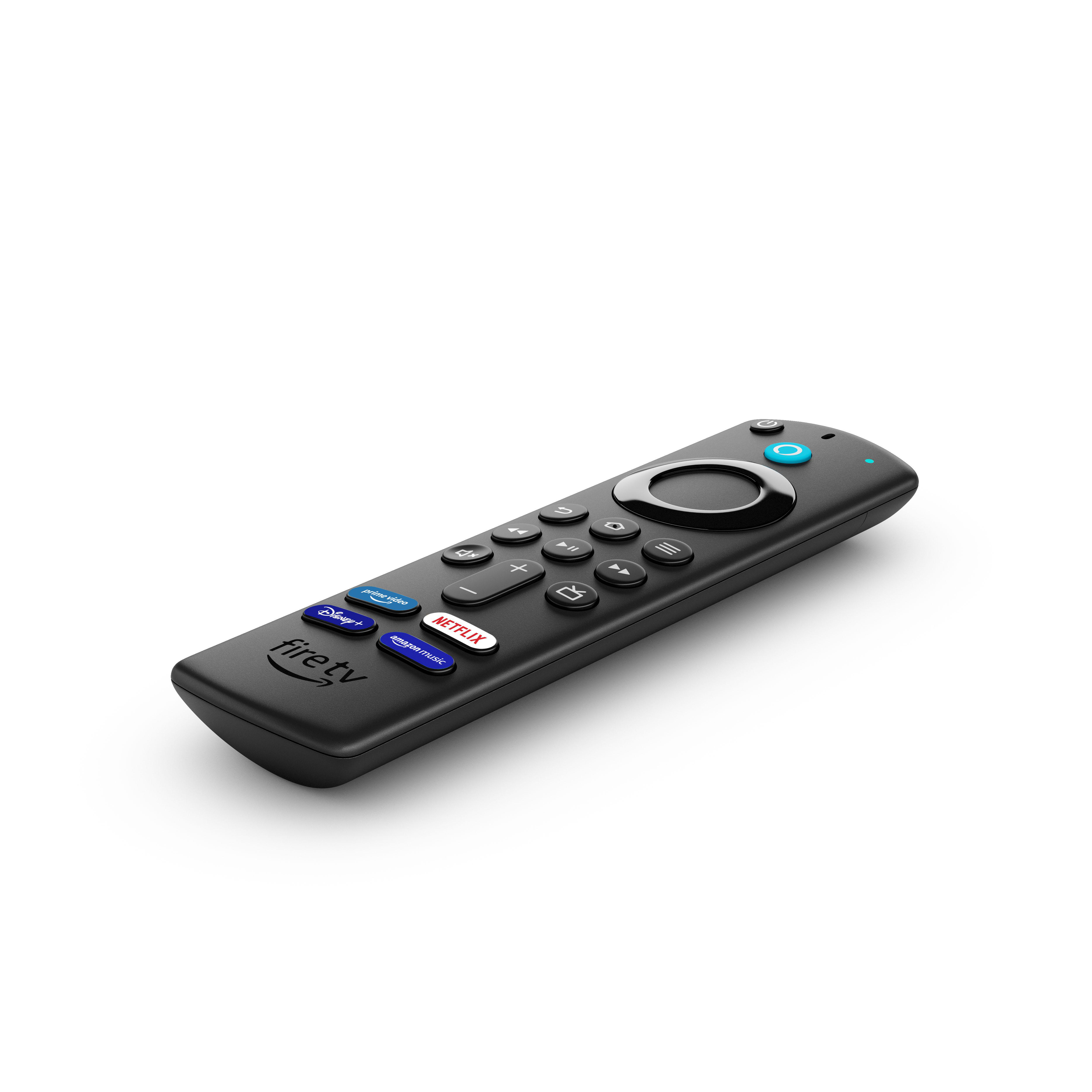 AMAZON Fire Stick 4K mit Alexa-Sprachfernbedienung Streaming Stick 8 GB, Schwarz