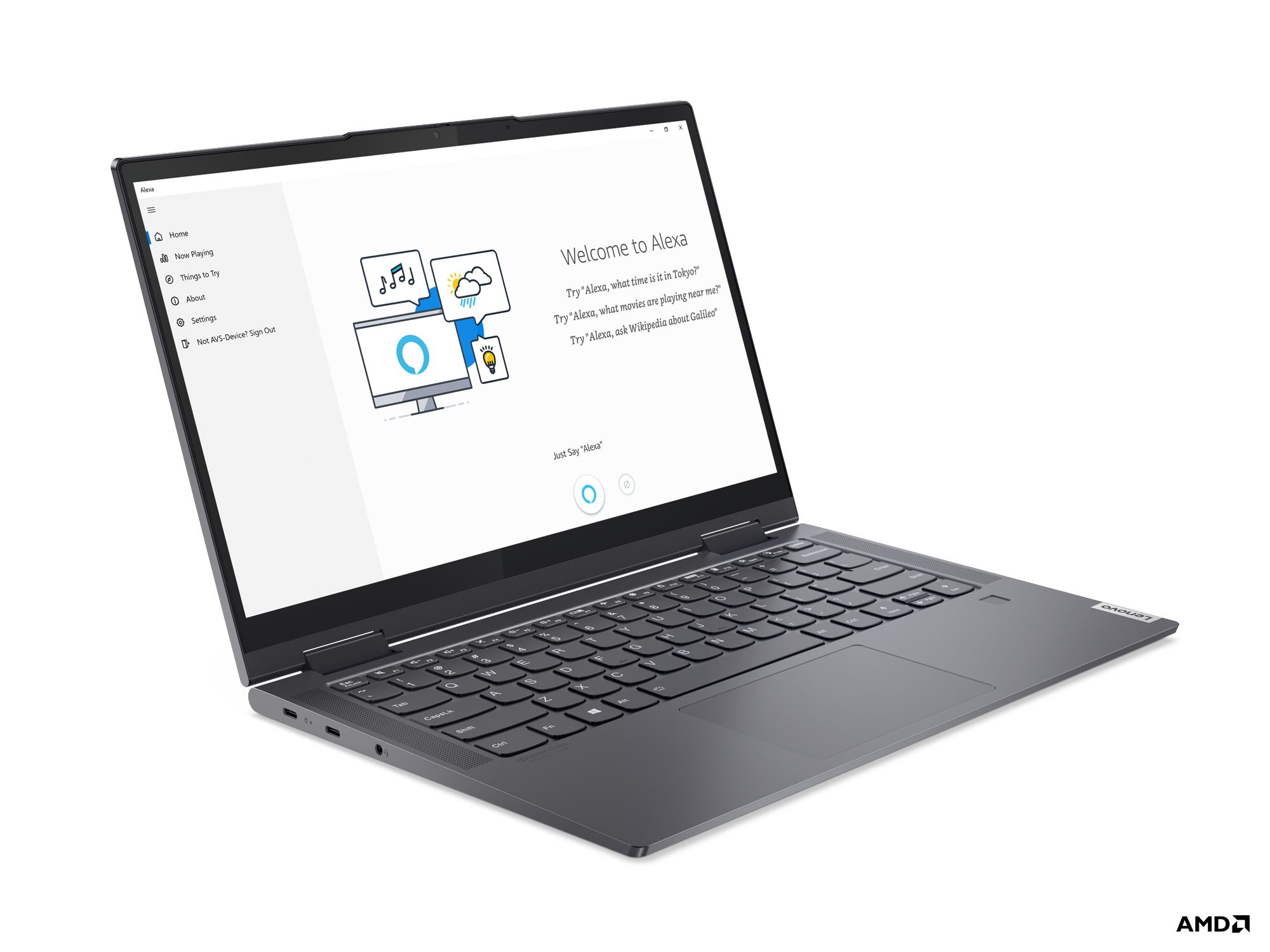 LENOVO Yoga 7 - 14 Zoll - AMD Ryzen™ 7 5800U - 16 GB - 1 TB - AMD Radeon™ Onboard Graphics - Windows 11 Home
