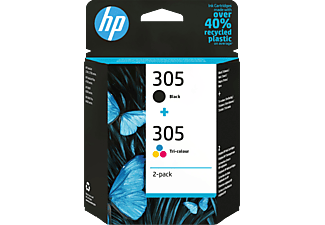 HP 305 (2-Pack) - Tintenpatrone (Schwarz/Cyan/Magenta/Gelb)