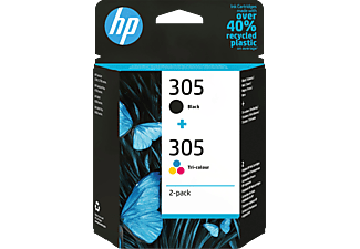 HP 305 (confezione da 2) - Cartuccia d'inchiostro (Nero/ciano/magenta/giallo)