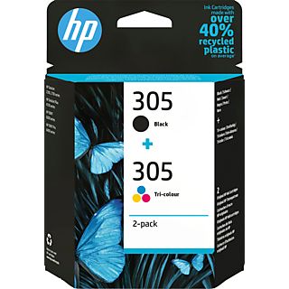 HP 305 (2-Pack) - Tintenpatrone (Schwarz/Cyan/Magenta/Gelb)