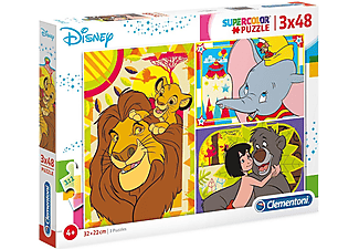 MERCHANDISING Puzzel Disney Animals - 3x48 stks