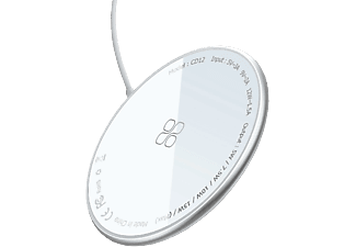 PROMATE MagTag-15W - QI-Ladepad (Silber)