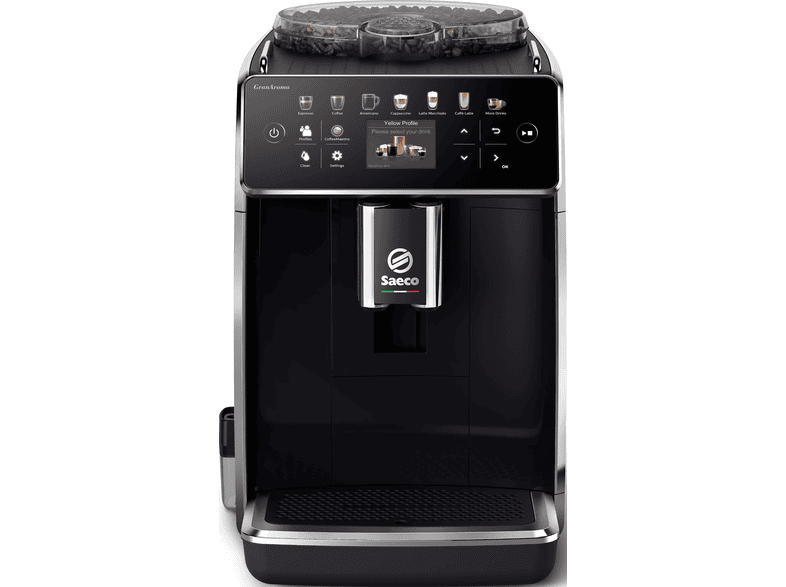 Macchinetta per Caffé espresso automatica Macinacaffé incorporato SAECO  Black go