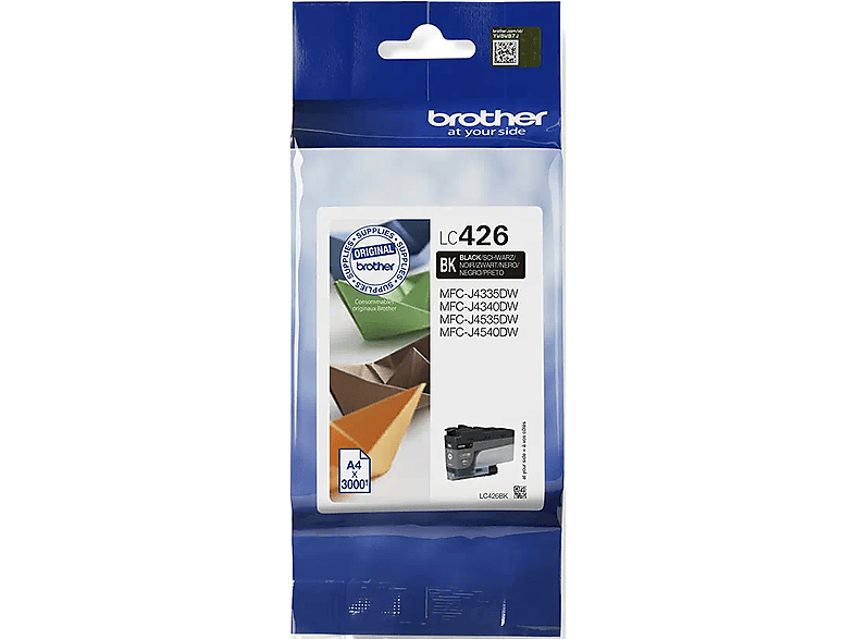 BROTHER LC-426BK, Schwarz; Tintenpatrone