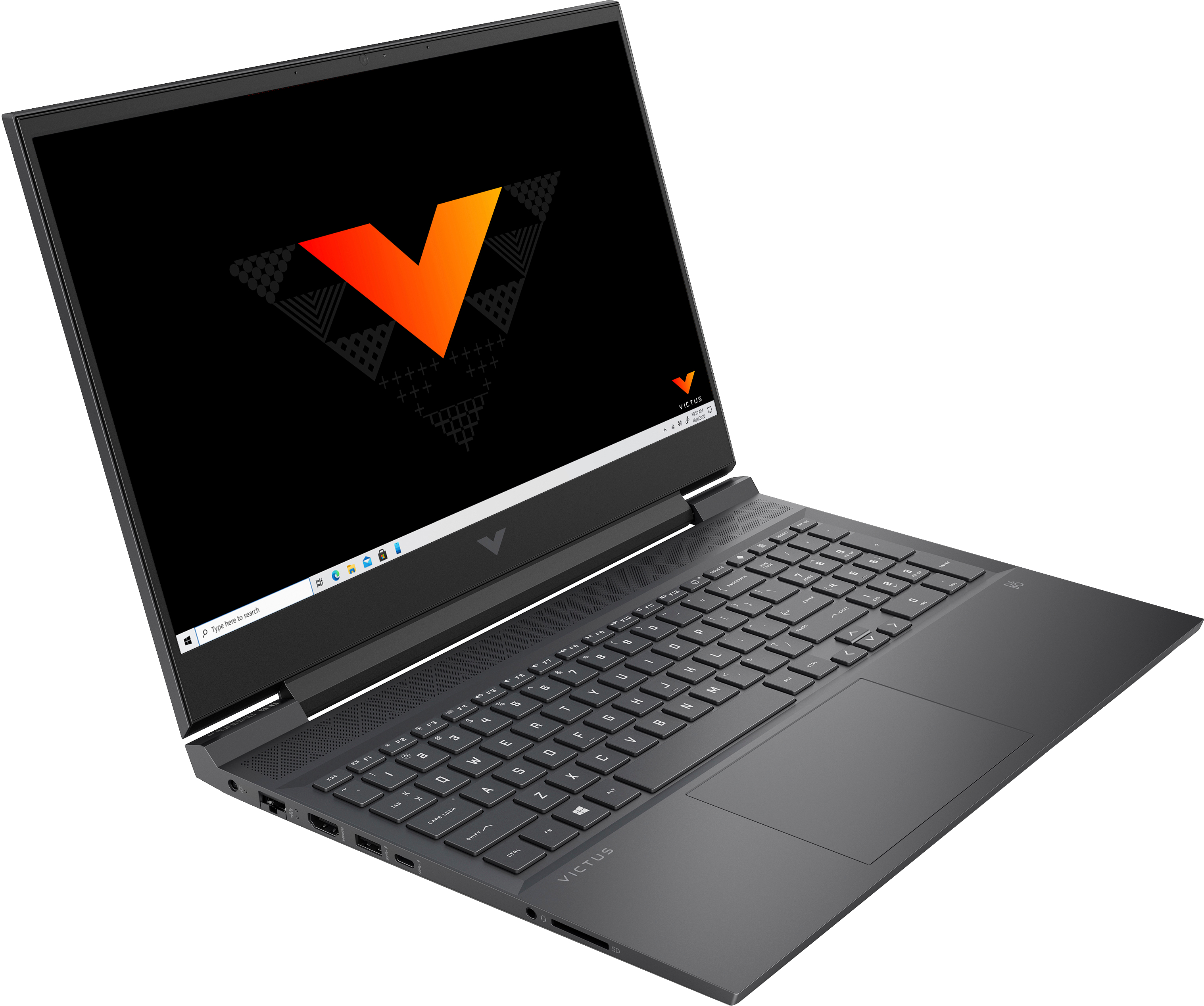 HP VICTUS 16-D0367NG, Gaming Notebook, mit 16,1 Zoll Display 