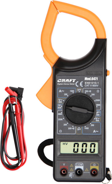 CRAFT 6471 Lakatfogó multiméter