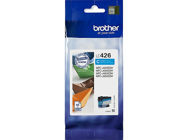 BROTHER LC-426C, Cyan; Tintenpatrone — Foto 2 von 5