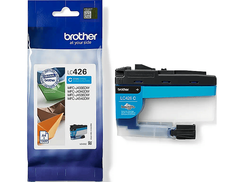 BROTHER LC-426C, Cyan; Tintenpatrone — Foto 4 von 5