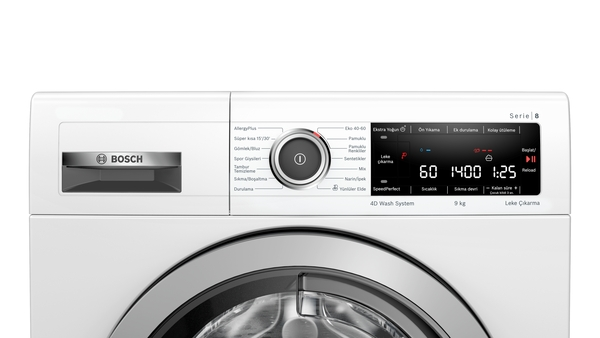 BOSCH WAV28M80TR  B Enerji Sınıfı 1400 Devir 9Kg Çamaşır makinesi