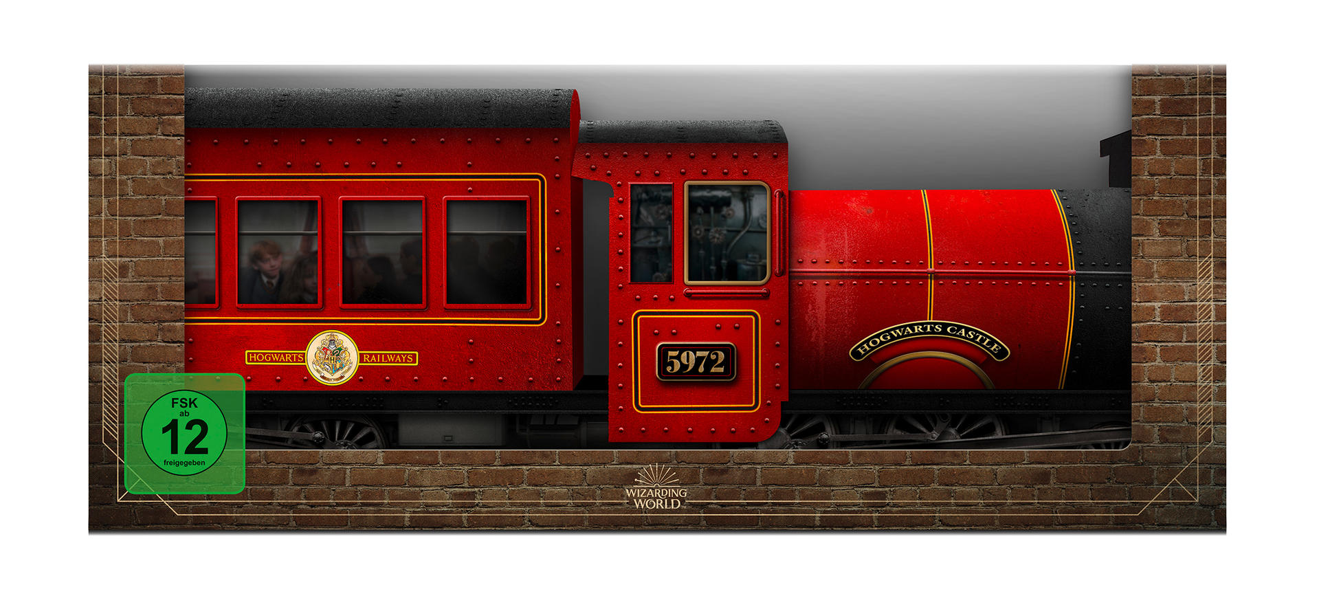 Harry Potter - The Complete Collection HOGWARTS EXPRESS mit Magical Movie Modus 4K Ultra HD Blu-ray + Blu-ray