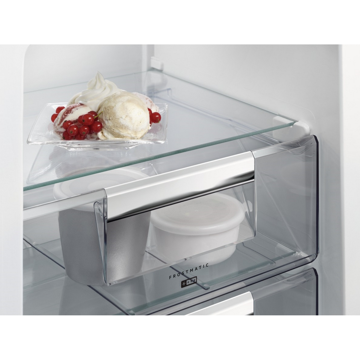 Frigorífico americano - AEG, RMB86111NX, Side by side, 527 l, 179 l, 348 l, Independiente, 44 dB,  Gris
