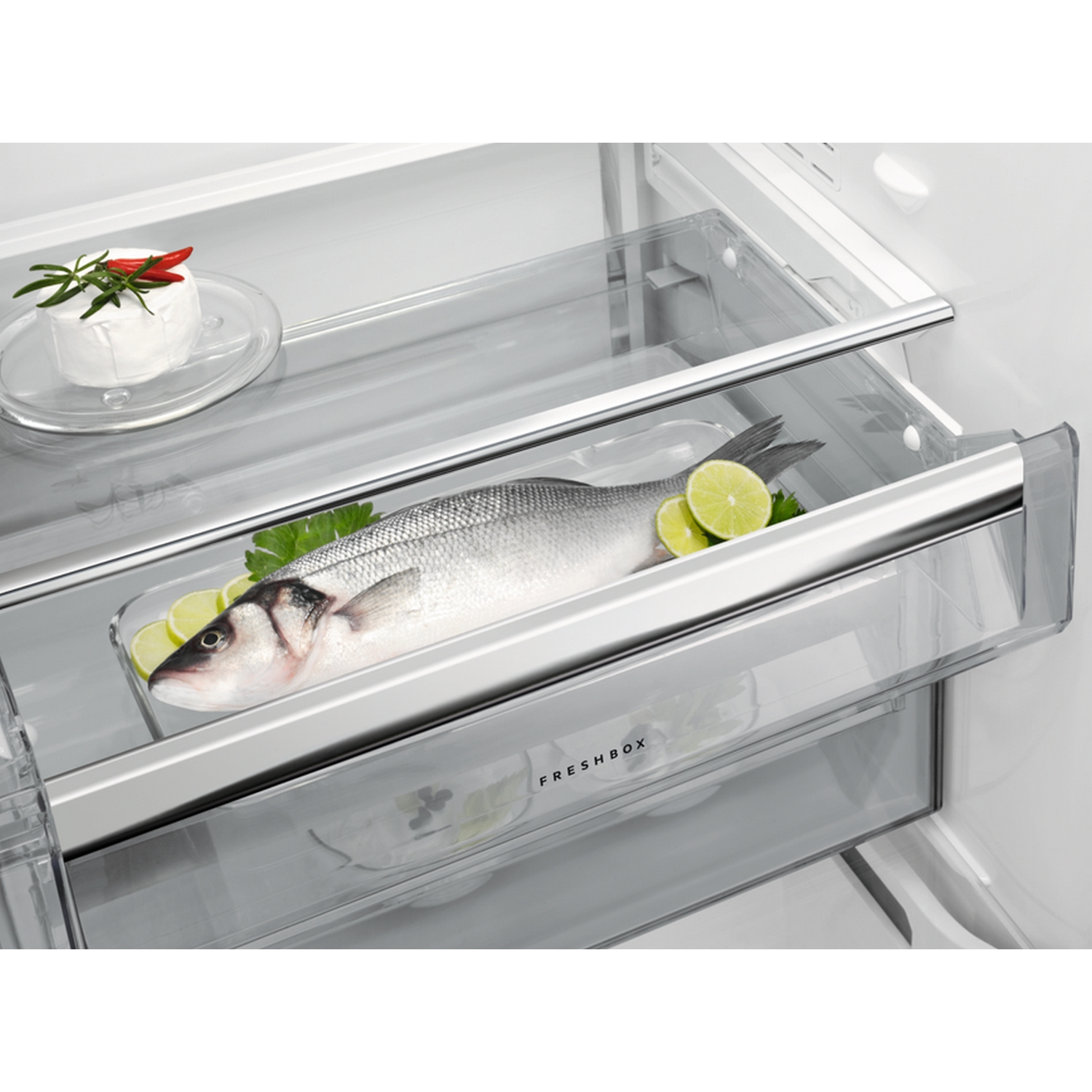 Frigorífico americano - AEG, RMB86111NX, Side by side, 527 l, 179 l, 348 l, Independiente, 44 dB,  Gris