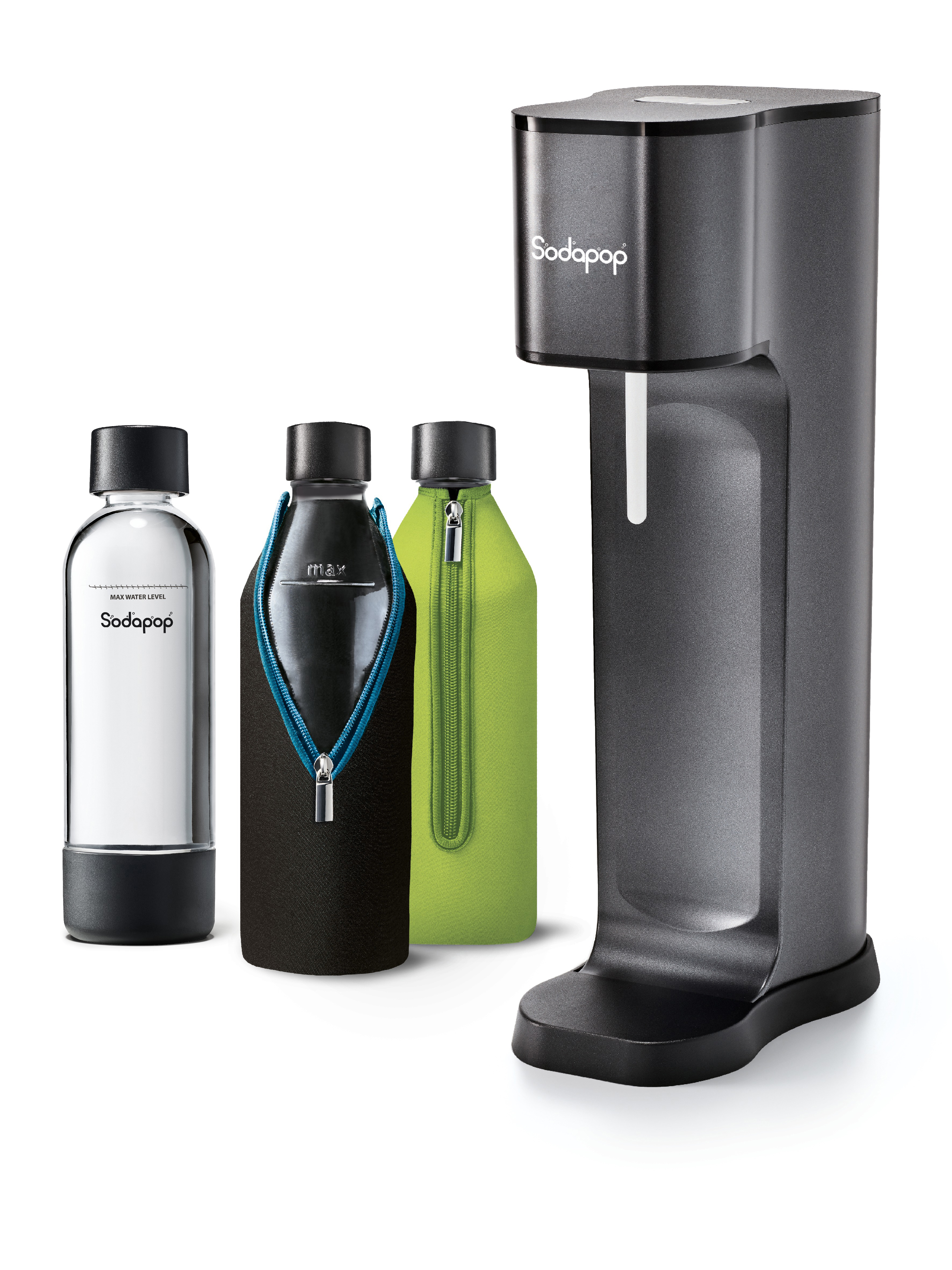 SODAPOP M806637 Joy Prestige Special Edition Wassersprudler Schwarz