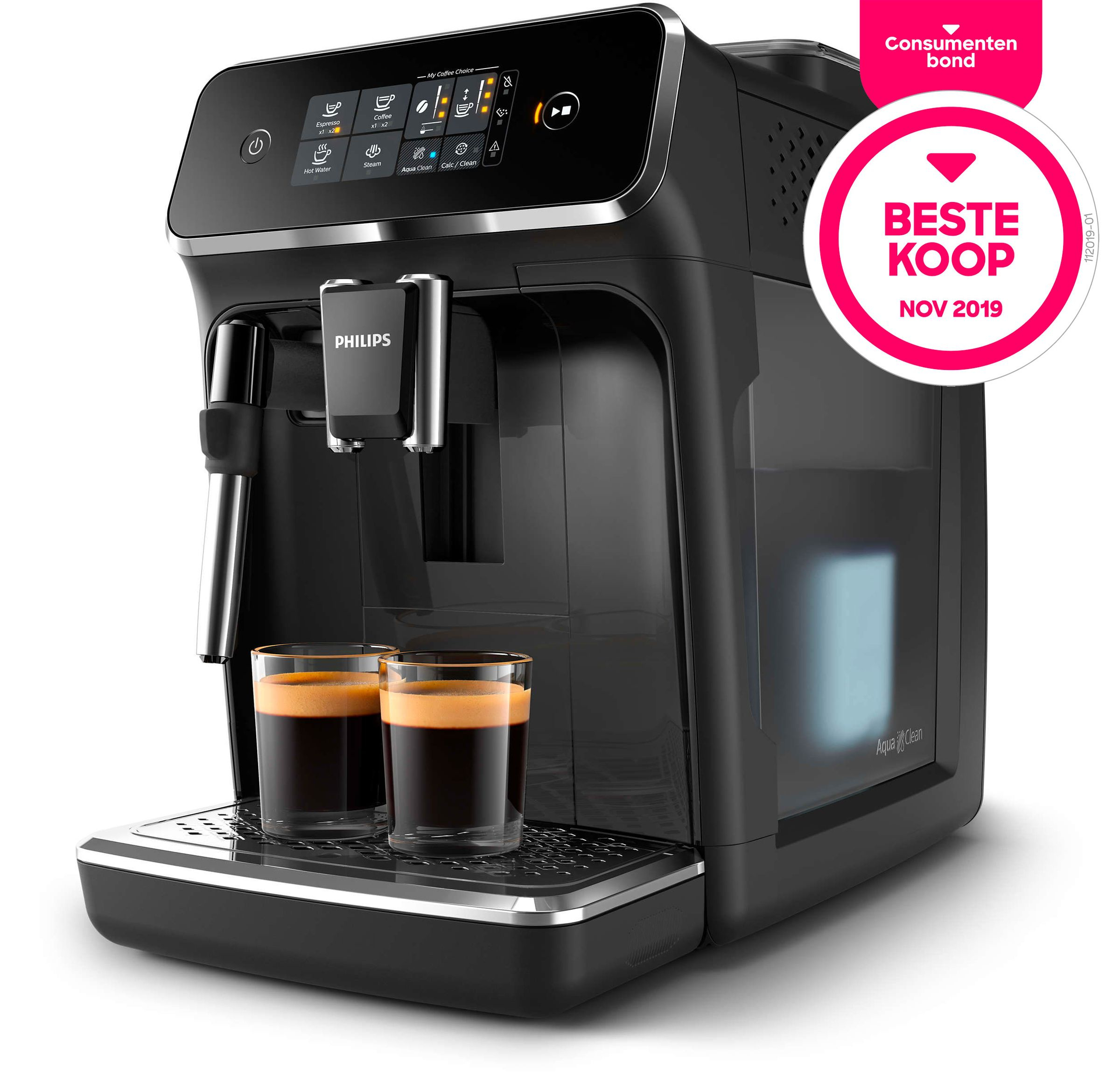 PHILIPS  Machine expresso Series 2200 (EP2221/40) - Machine expresso full automatique - Noir