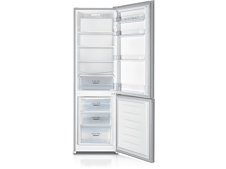 GORENJE RK4182PS4 Kühlgefrierkombination (E, 269 l, 1800 mm hoch, Silber)