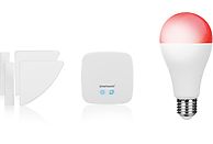 SMARTWARES Smarthome PRO serie SH8-99401 Alarmbeveiliging set - Slimme lamp en raam-/deurcontact - Starterset