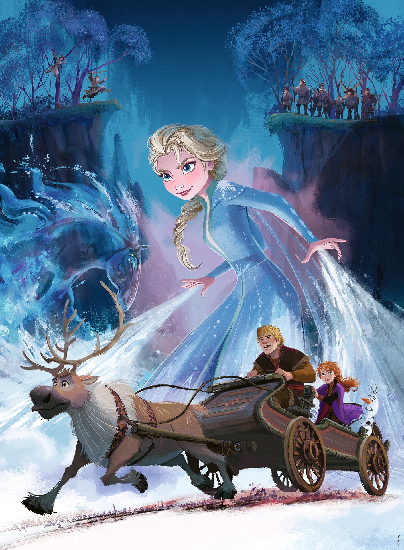 Puzzle Disney Frozen II XXL - 200 pcs