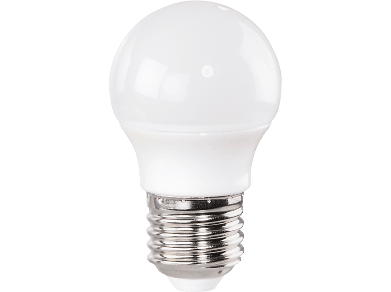 Xavax 112848 LED-Lampe, E27, 470lm ersetzt 40W, Tropfenlampe, matt, Warmweiß