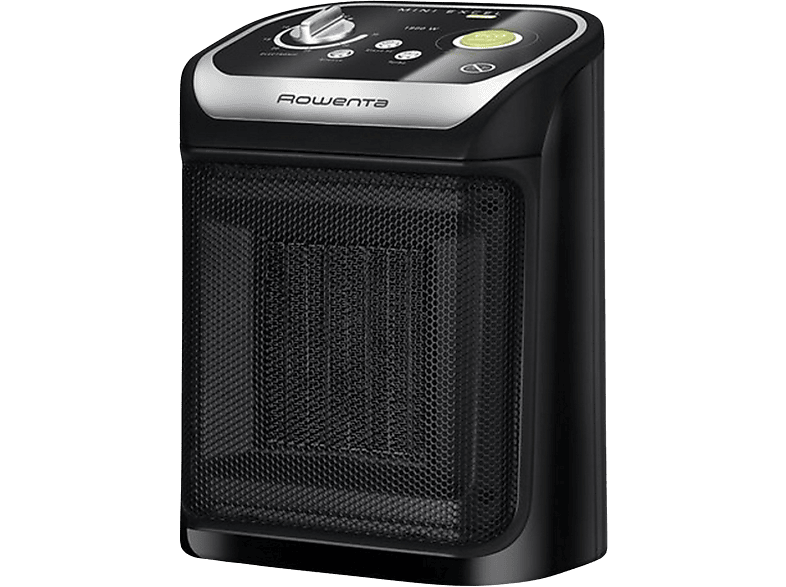 REACONDICIONADO Seminuevo Bueno Calefactor - Rowenta Mini Excel Eco Safe SO9266, 2000 W, 25 m², Cerámico, 2 Velocidades, Temperatura Ajustable