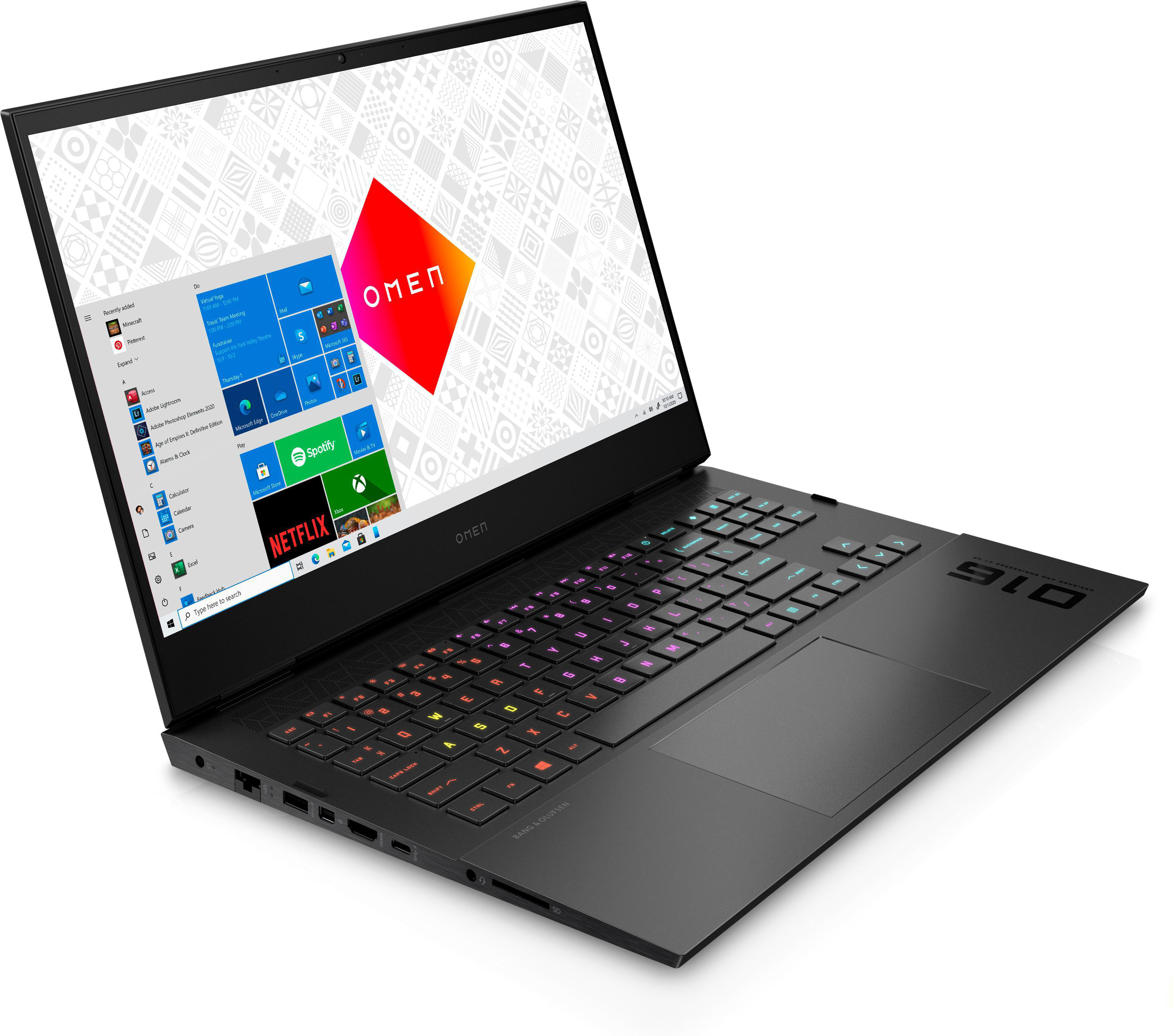 HP OMEN 16-C0391NG - 16,1 Zoll - AMD Ryzen™ 9 5900HX  - 16 GB - 1 TB - NVIDIA GeForce RTX™ 3070 - Windows 10 Home (64 Bit)