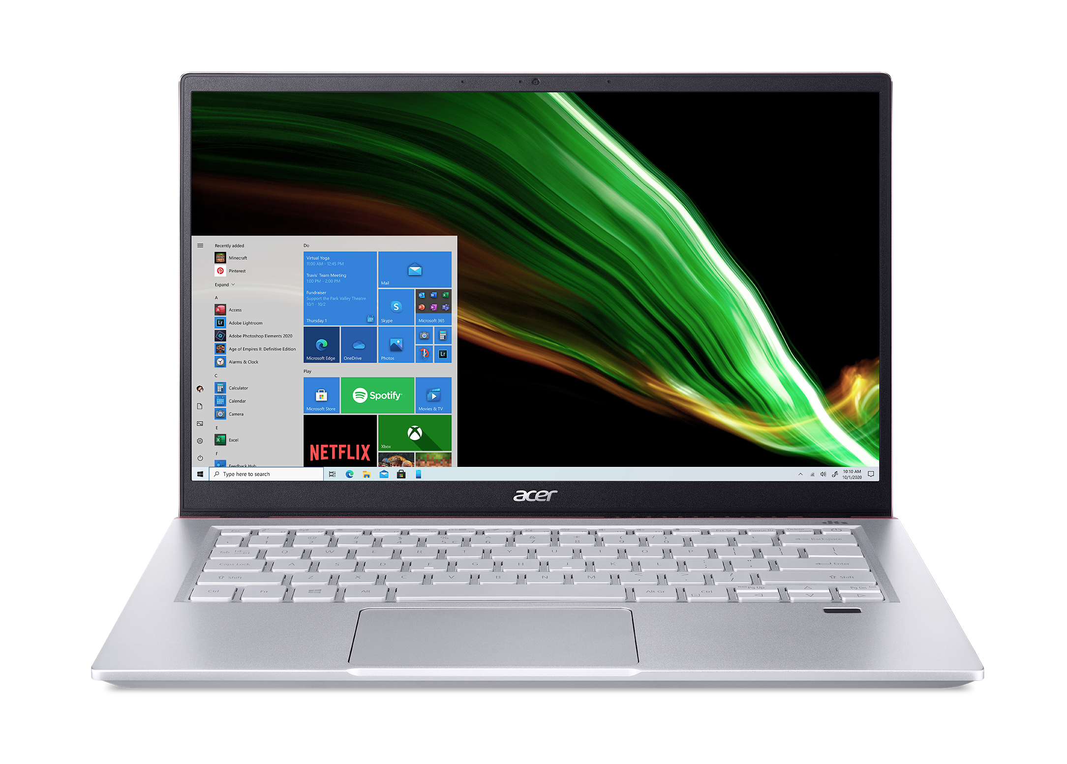 Acer gaming laptop SWIFT X SFX14-41G-R85P (Roze)