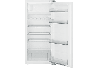 SHARP Kühlschrank 135L - Kompakter Kühlschrank Mit Stufenloser Temperaturregelung In Schwarz