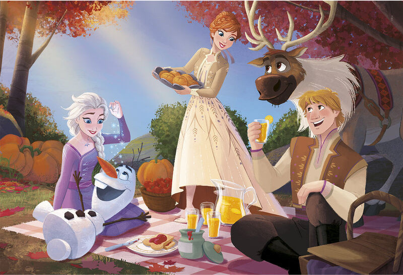 Puzzel Frozen II - 104 stks