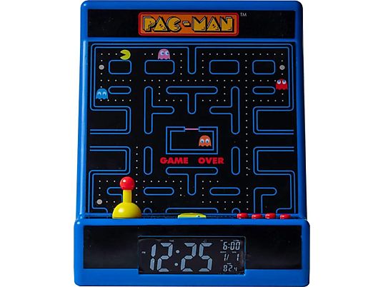 TEKNOFUN Pac-Man Arcade Style - Wecker (Mehrfarbig)