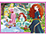 MERCHANDISING Puzzel Disney Princessen - 2x12 stks