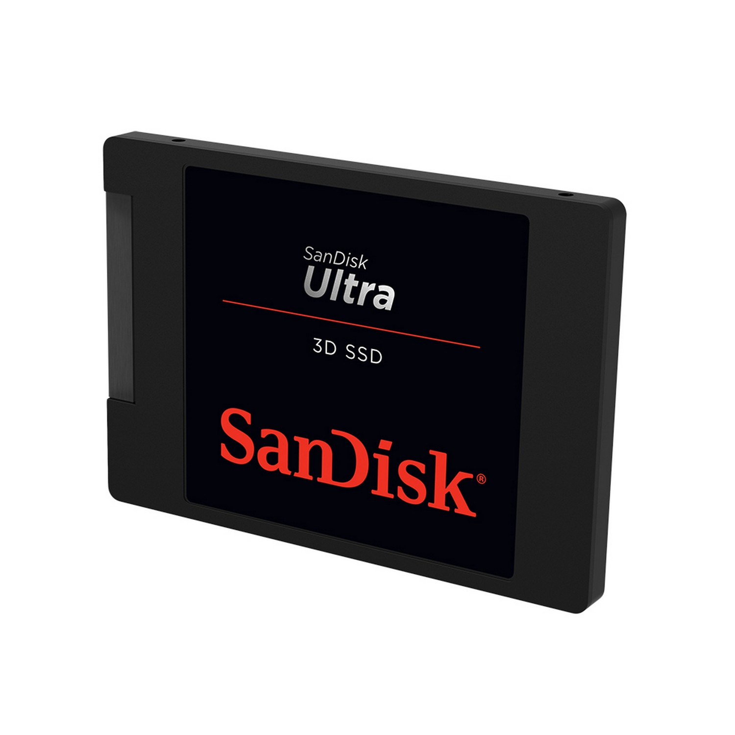 Disco duro SSD interno 500 GB - SanDisk Ultra 3D, 2.5", Lectura de hasta 560 MB/s, SATA III, 3D NAND, nCaché™ 2.0, Negro