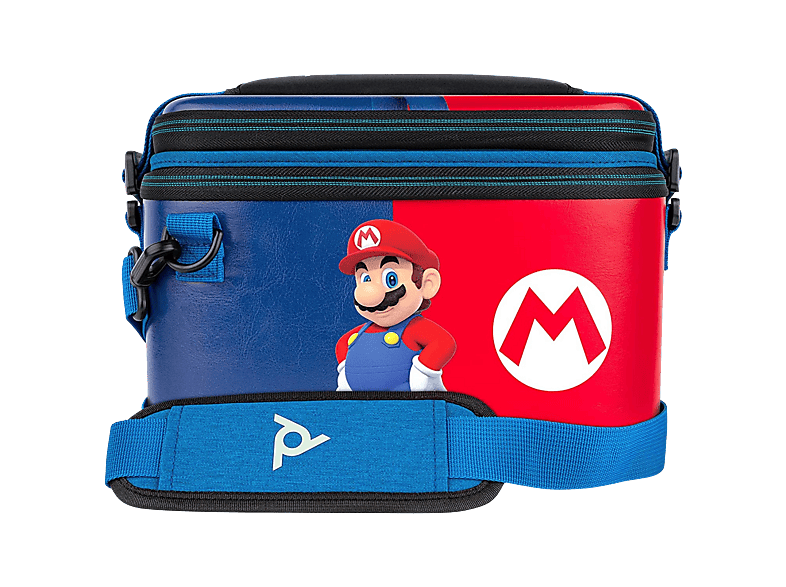 Funda - PDP Pull-N-Go Case Mario , 2 en 1, Para Nintendo Switch/ Switch Lite, Multicolor