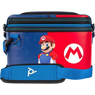 Funda - PDP Pull-N-Go Case Mario , 2 en 1,  Para Nintendo Switch/ Nintendo Switch Lite, Multicolor