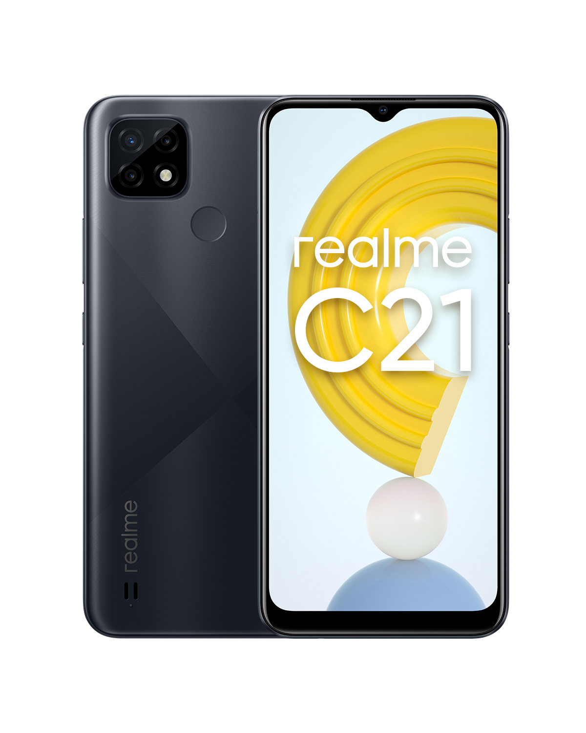 REALME C21 64 GB Dual Black SIM