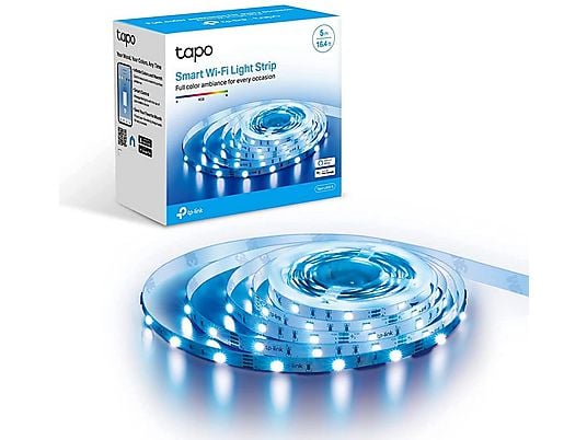 Luces LED - TP-Link Tapo L900-5, WiFi,  Compatible con asistentes de voz, 5 metros, Multicolor